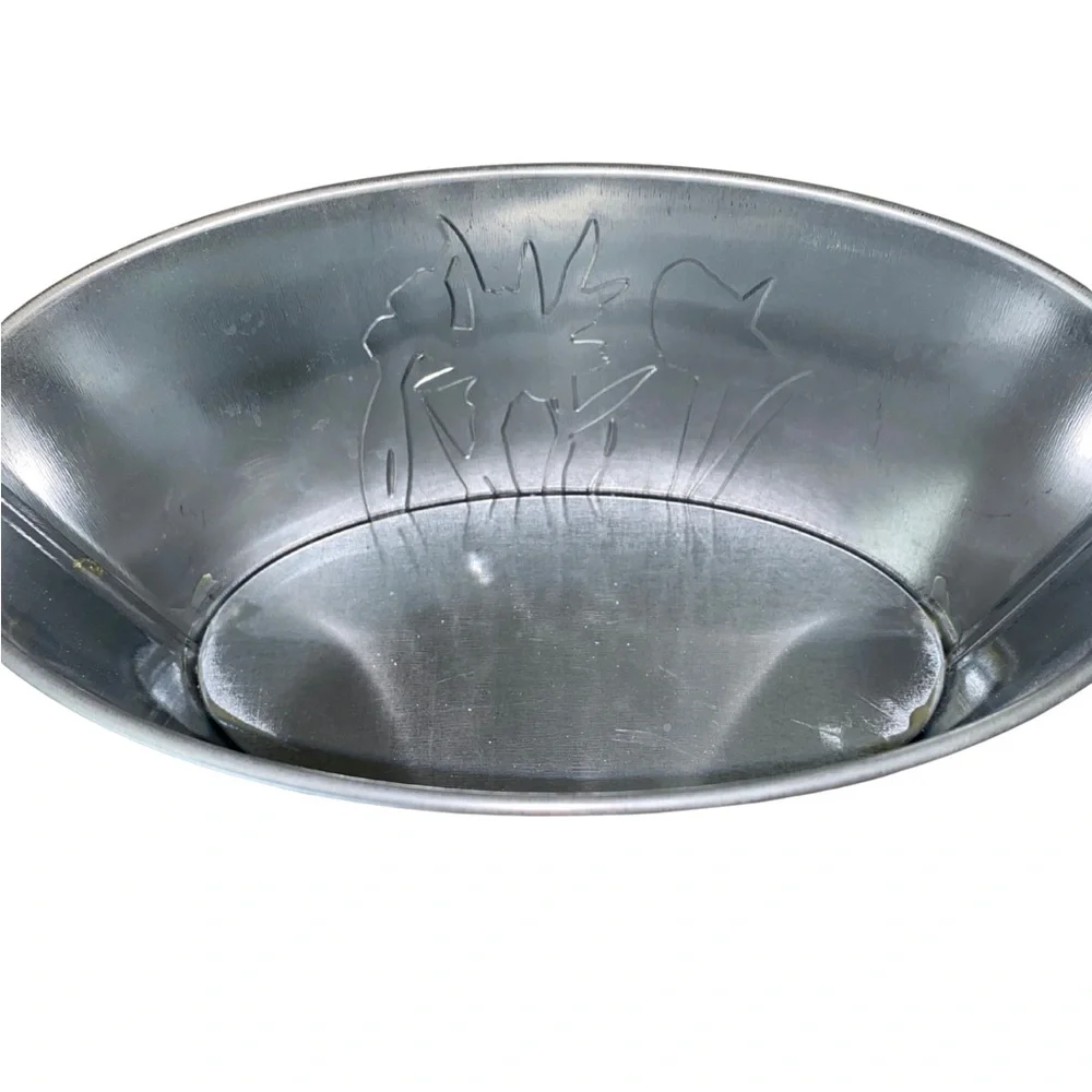 Set of 5 Floral Butterfly Metal Tins 7in Spring Garden Rustic Decor Storage‎